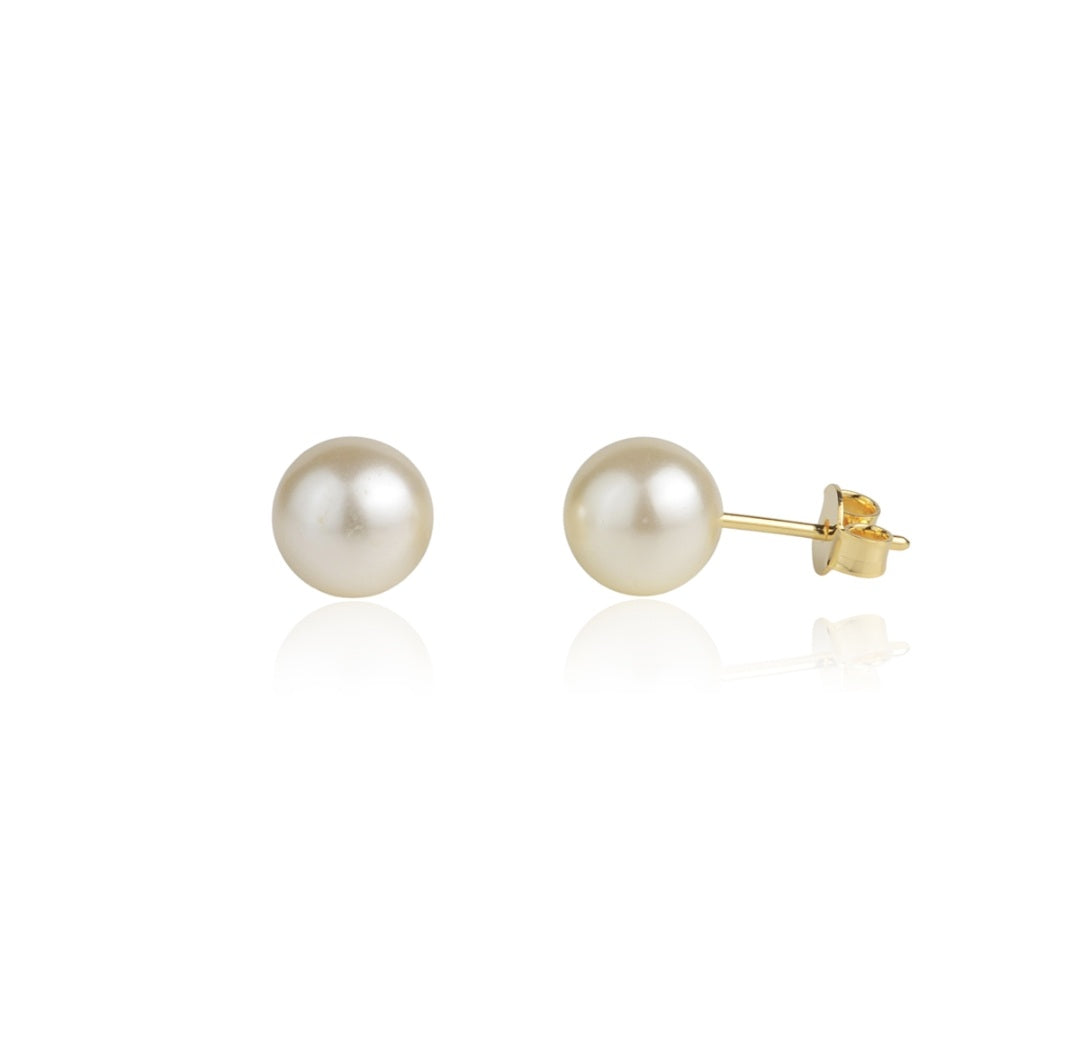 small pearl earrings