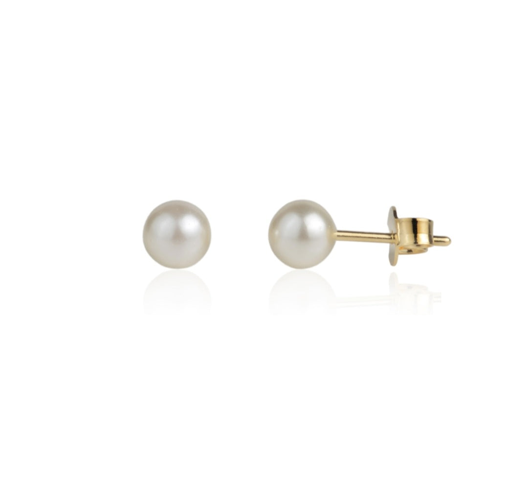 small pearl earrings