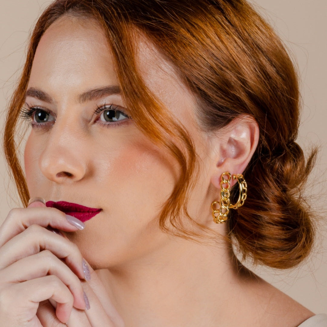 golden earrings