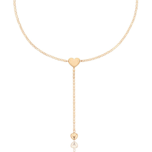 golden Heart Necklace