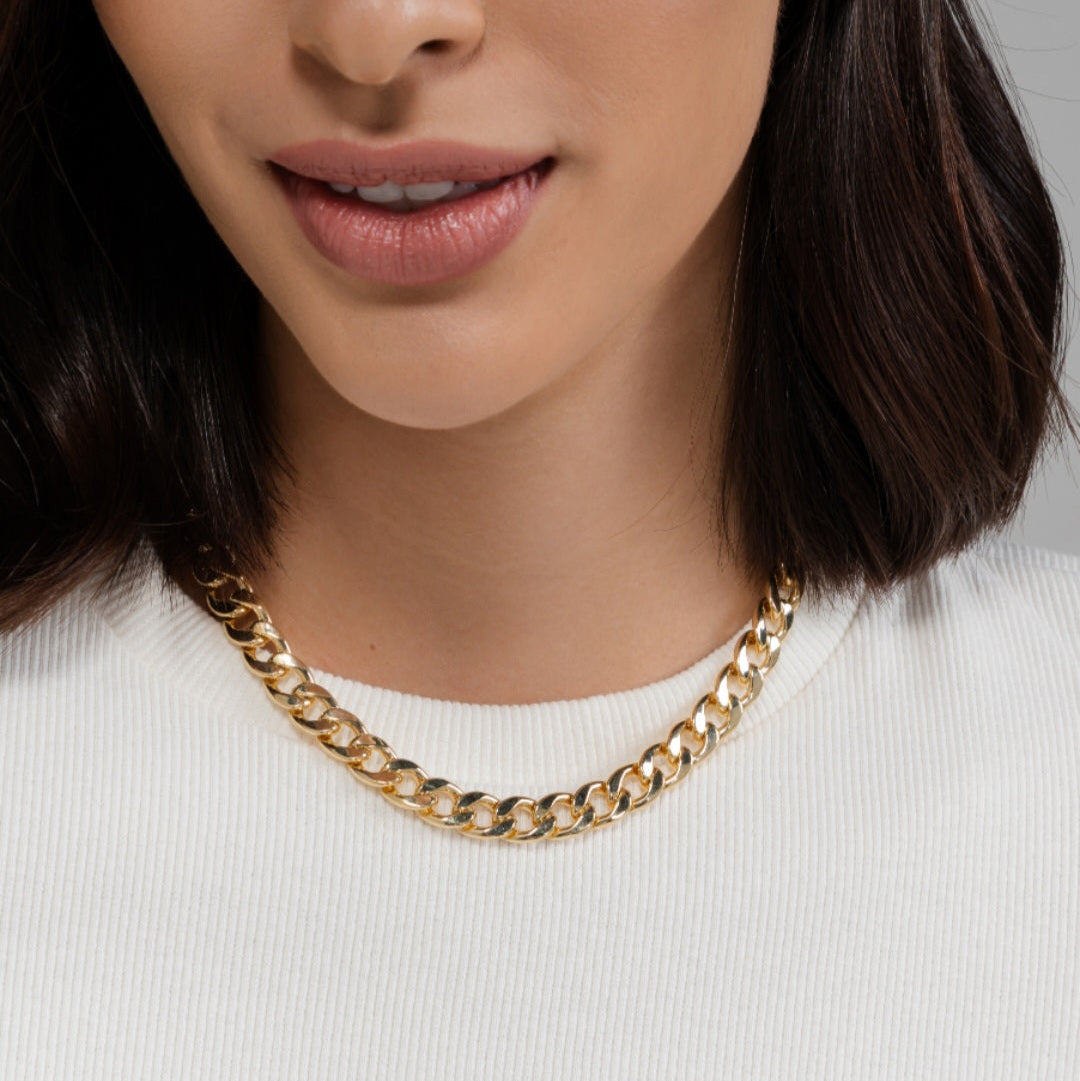golden chain necklace
