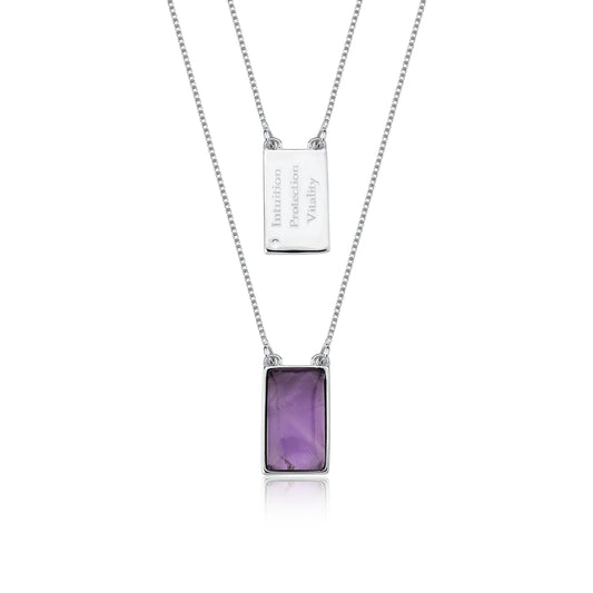 Amethyst necklace