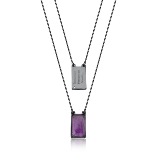 Amethyst necklace