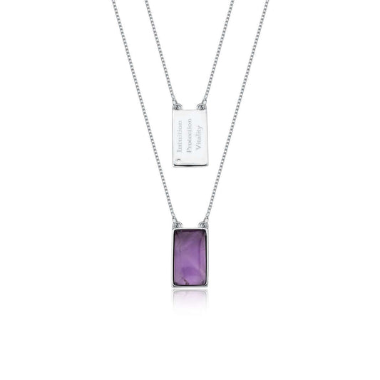 Amethyst necklace