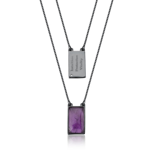Amethyst necklace