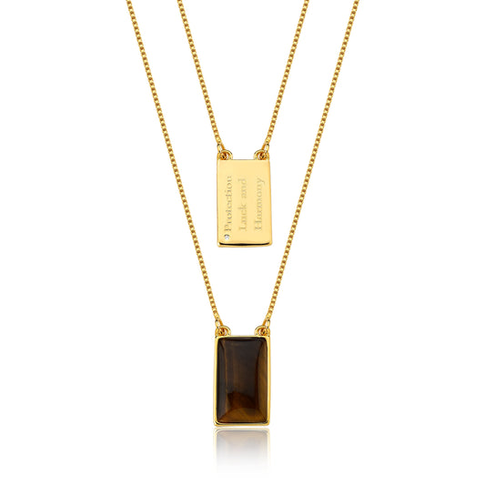 golden tigers eye necklace