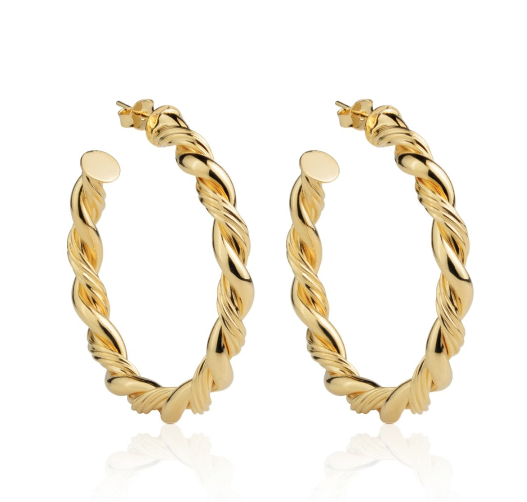 golden earrings