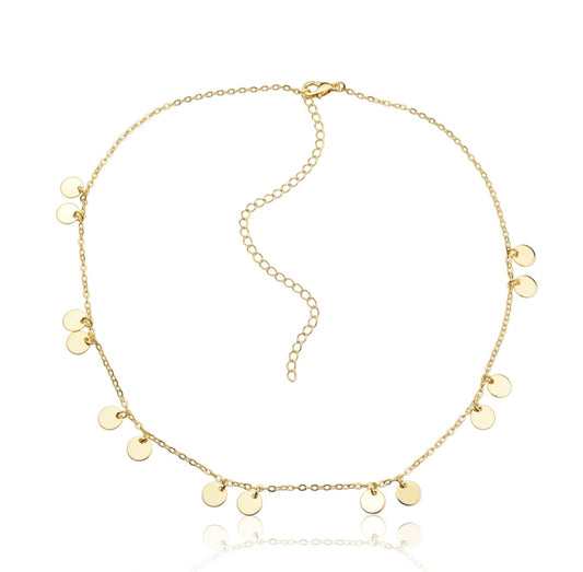 golden necklace