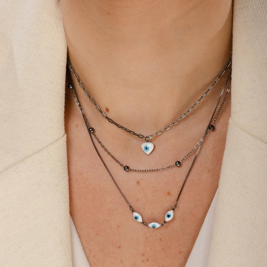 Evil eye necklace